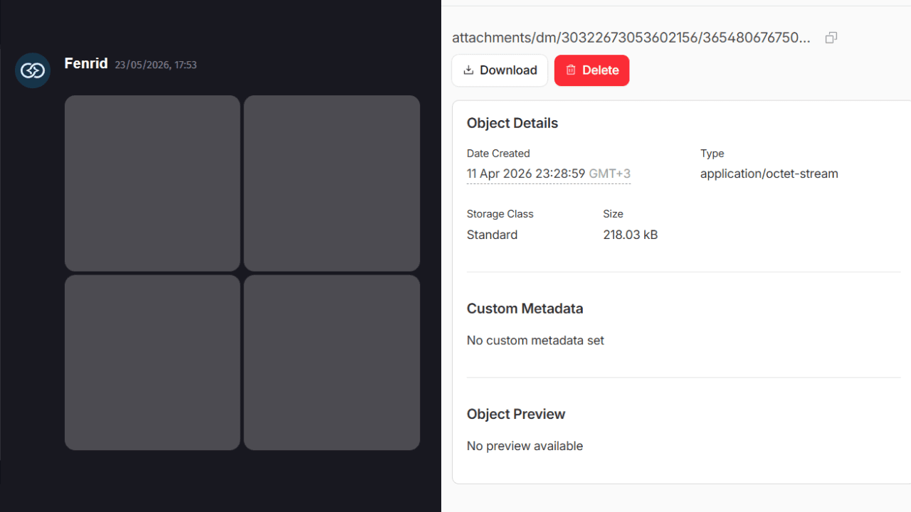 Opaque Binary Storage